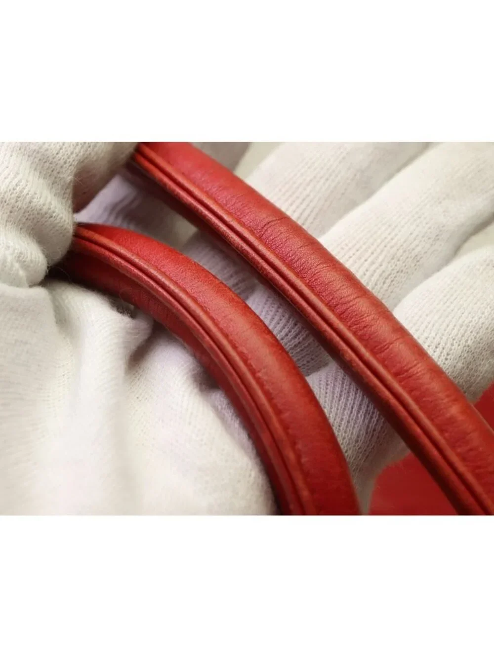 Chanel Lambskin Red Tote Bag